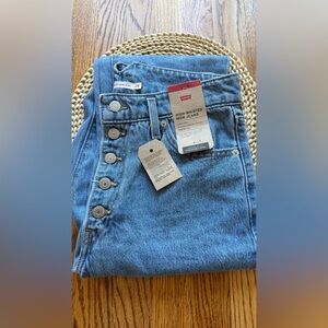 Levi's Women's High-Waisted Blue Jeans 29x27